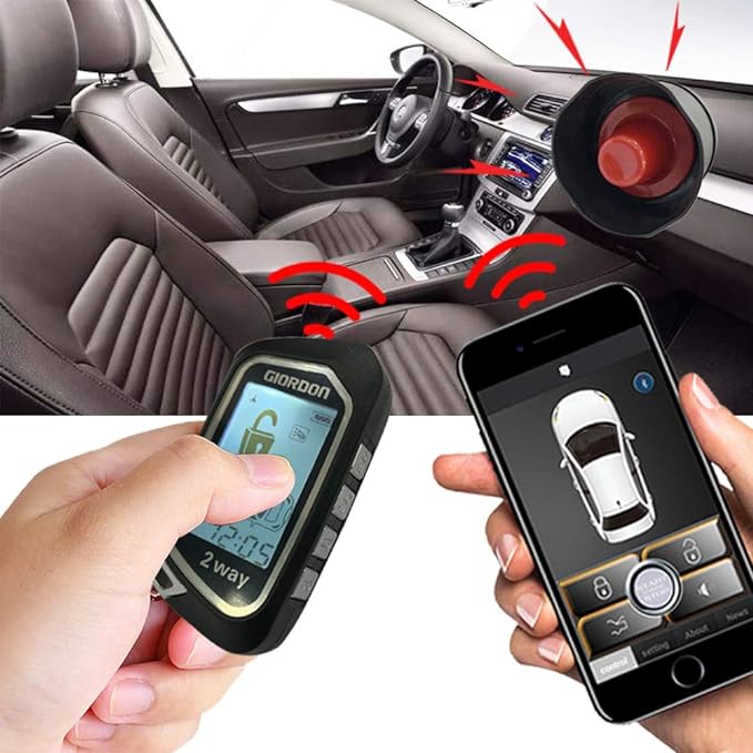 Car Alarm Security GPS Tracking Locate System